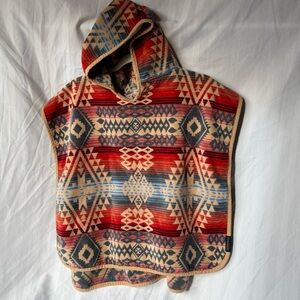 Pendleton Kids Hooded Poncho /Hooded Towel
